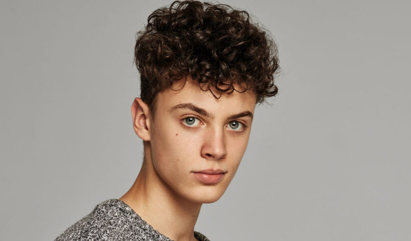 curly hair men male perm styles