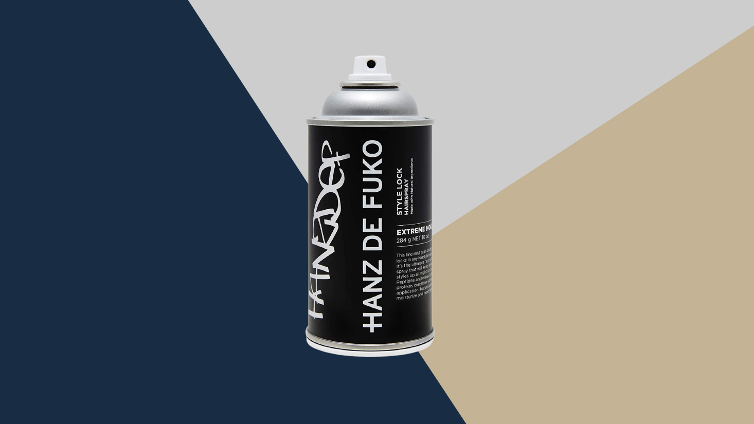 Hair spray for men for firm and loose hold hairstyles