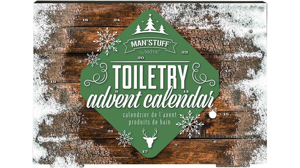 ManStuff toiletries advent calendar for men