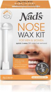 Nose hair removal wax and kit