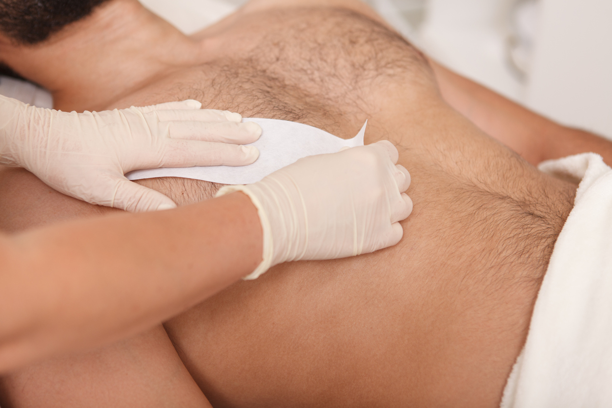 Hair removal for men UK waxing shaving and laser treatment
