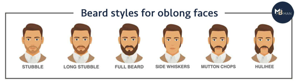 Beard styles for oblong faces