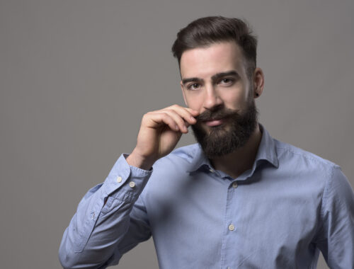 Match short, medium and long beard styles for men to your face shape