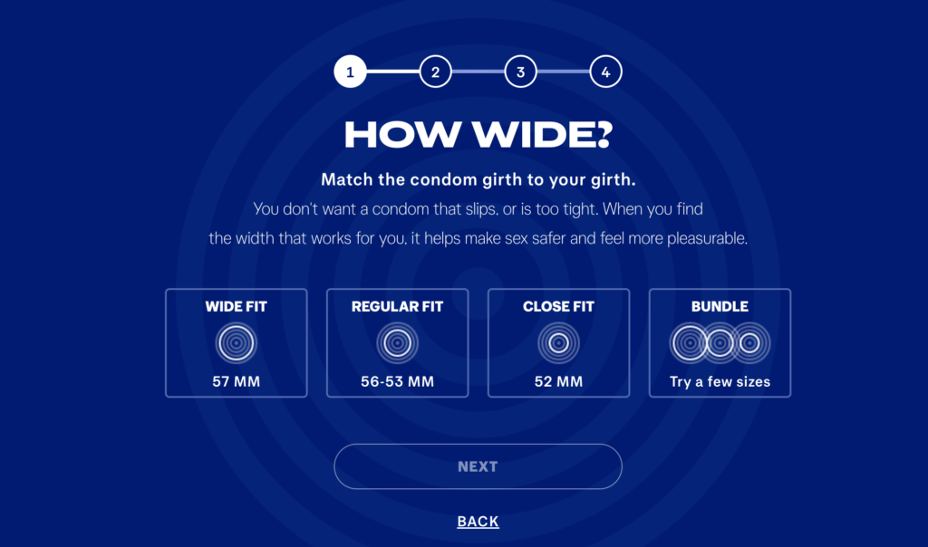 Durex condom size quiz Find My Fit