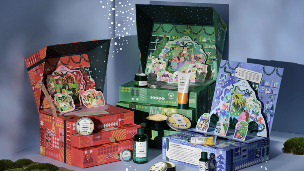 The Body Shop advent calendar 2023 release date price and contents